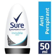 Sure Women Crystal Invisible Aqua Roll-on Deo-50ml